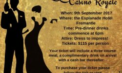 2017 Annual Awards Night ticket purchase