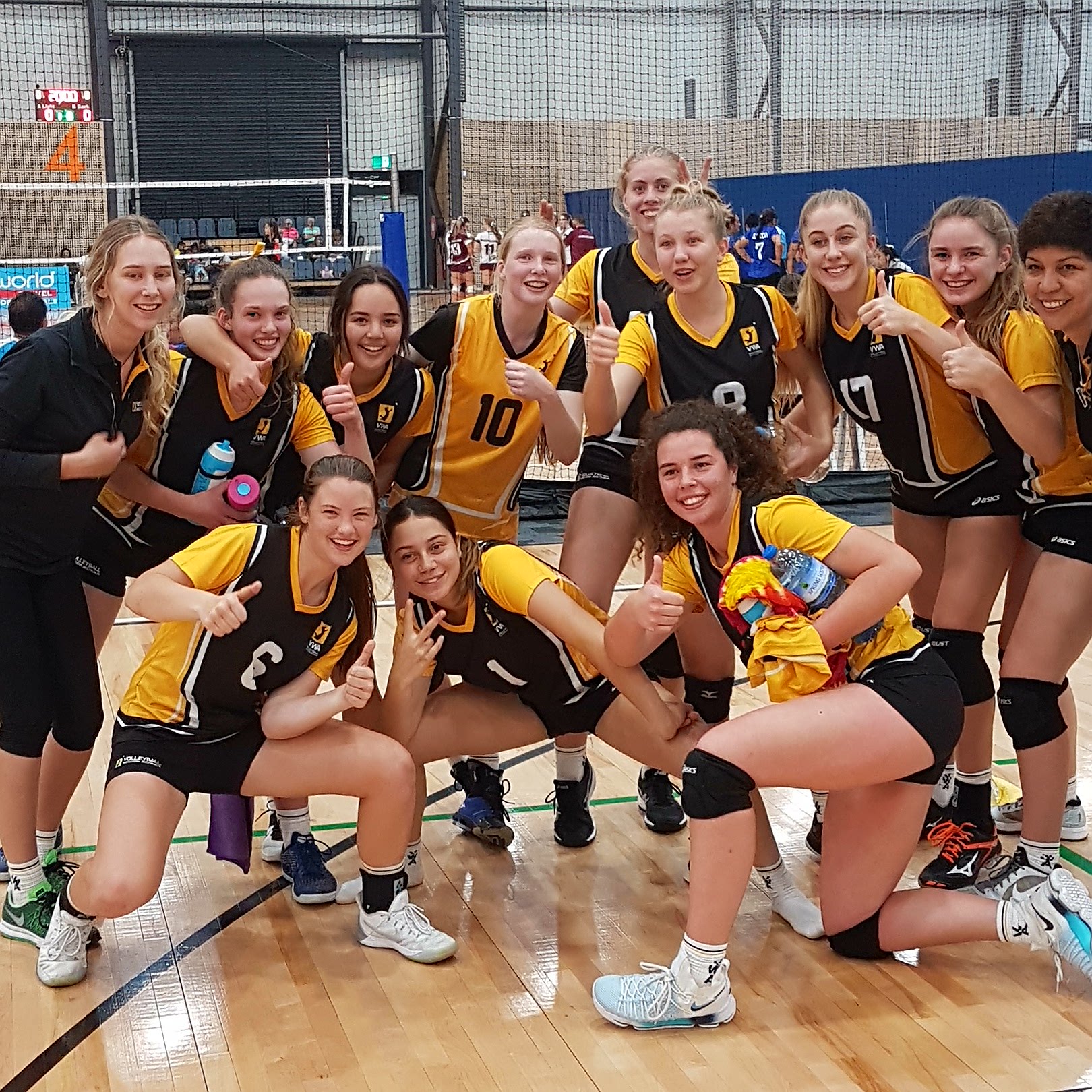 U19 women Win - Volleyball WA