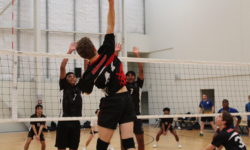 Record numbers attend the Volleyball youth trials